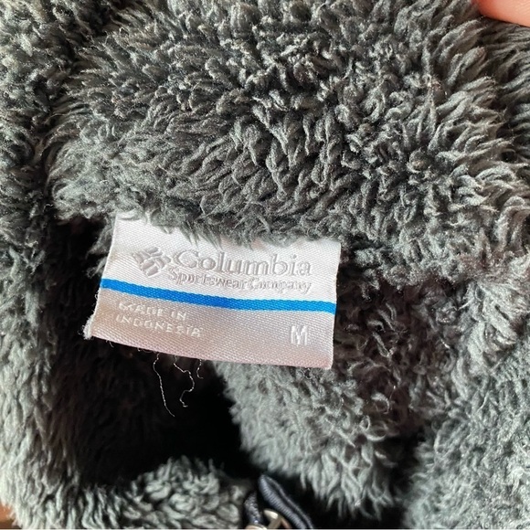 Columbia Women's High Loft Fleece Jacket, Black, Size M - Picture 4 of 9